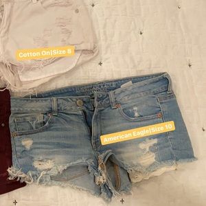 American Eagle Jean Shorts -Size 10